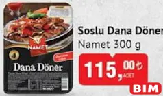 NAMET SOSLU DANA DÖNER 300 G